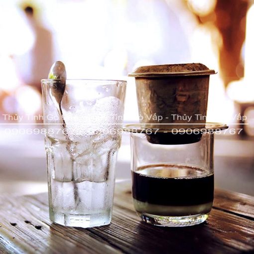 Ly thủy tinh trà đá tròn đáy bo 225ml Union 328 của Thái Lan, dung tích phù hợp làm ly trà đá, ly uống cà phê, nước lọc đi kèm các thức uống chính khác