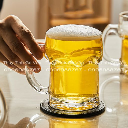Ly thủy tinh uống bia quai cầm 355ml union 332 dầy, đẹp, phù hợp làm ly uống bia, ly uống nước ngọt. Sản phẩm nhập khẩu trực tiếp từ Thái Lan, giá đại lý
