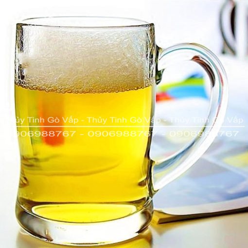 Ly thủy tinh uống bia 441ml Union 397 có quai, cốc nhập khẩu Thái Lan là kiểu ly truyền thống phù hợp làm ly uống bia, trà đào, uống đồ uống nóng...