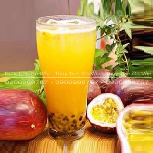 Ly thủy tinh sinh tố eo loe 375ml Union 320 nhập khẩu từ Thái lan, thiết kế miệng loe, dầy, dung tích lớn phù hợp với các đồ uống như sinh tố, trà sữa,...